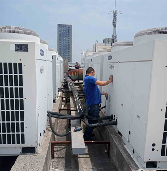 赤水中央空调制热和不制冷系统维修方法